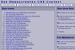 CSS-Contest bei WMP Design blau