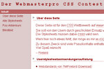 CSS-Contest bei WMP Design rot